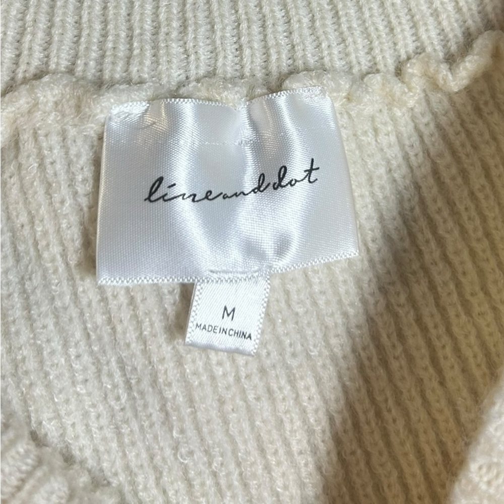 Line‎ & Dot Sweater Dress Soft! Holidays! - Picture 3 of 4